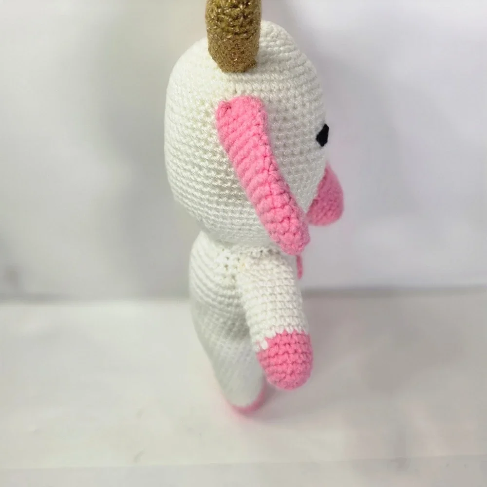 Handmade Crochet Cow Plushie 11